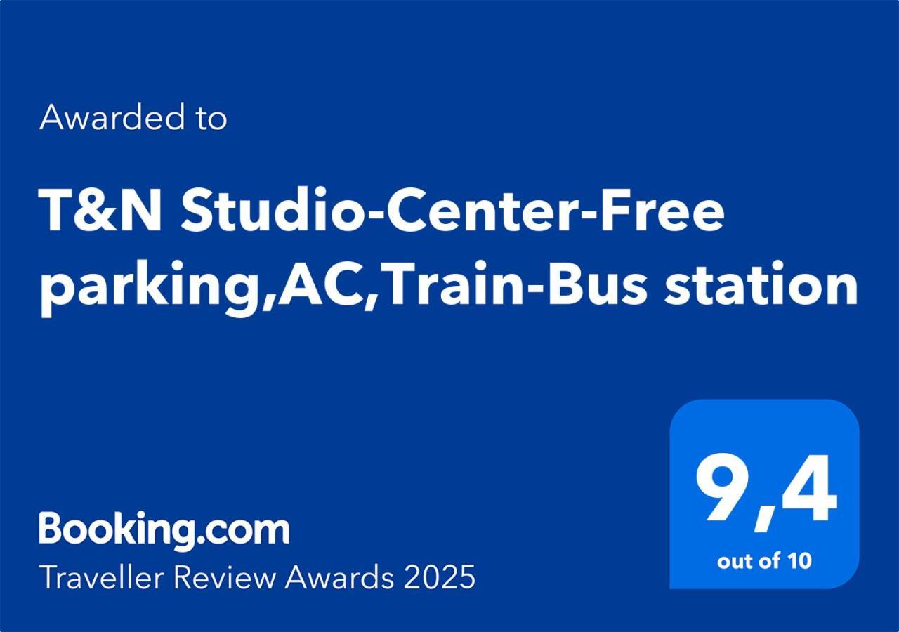 T&N Studio-Center-Free Parking,Ac,Train-Bus Station SJJ Eksteriør billede